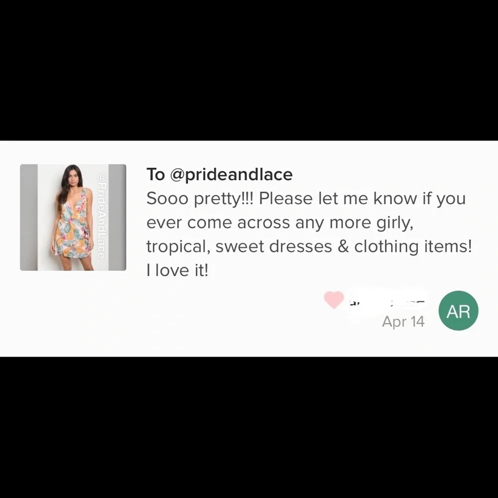 LAST 3️⃣ 🌴 PINK WITH LEAVES PRINT DRESS 🌴 - Picture 3 of 3